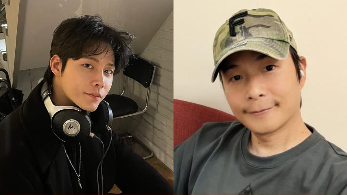 張泰晤(左)被不少台灣網友指出撞臉藝人孫協志(右)。(組合圖/翻攝自張泰晤IG、孫協志臉書)