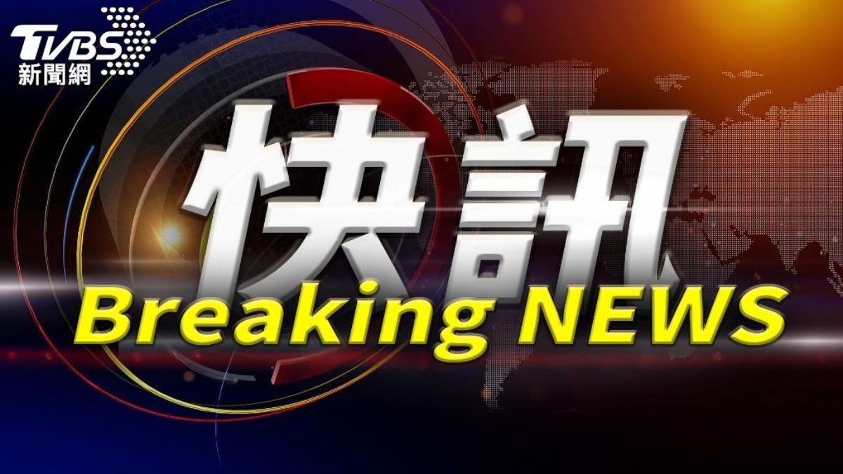國道１號高科交流道發生六車追撞事故。（圖／TVBS）