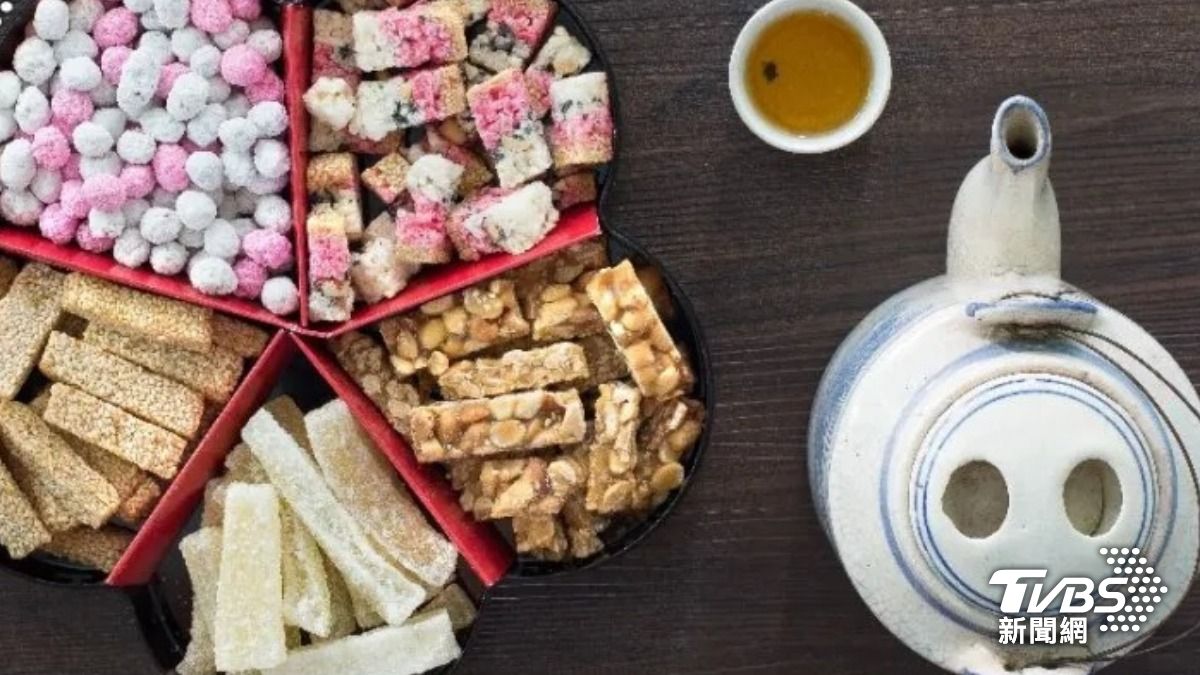 過年會出現的經典零食。（示意圖／shutterstock達志影像）