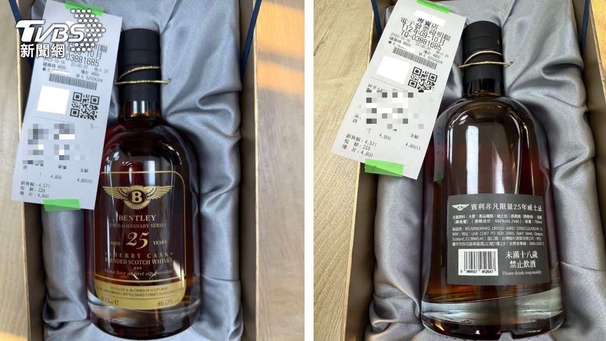 公司開在台中七期賣假酒!這些「賓利」攏係假 4人海撈5500萬