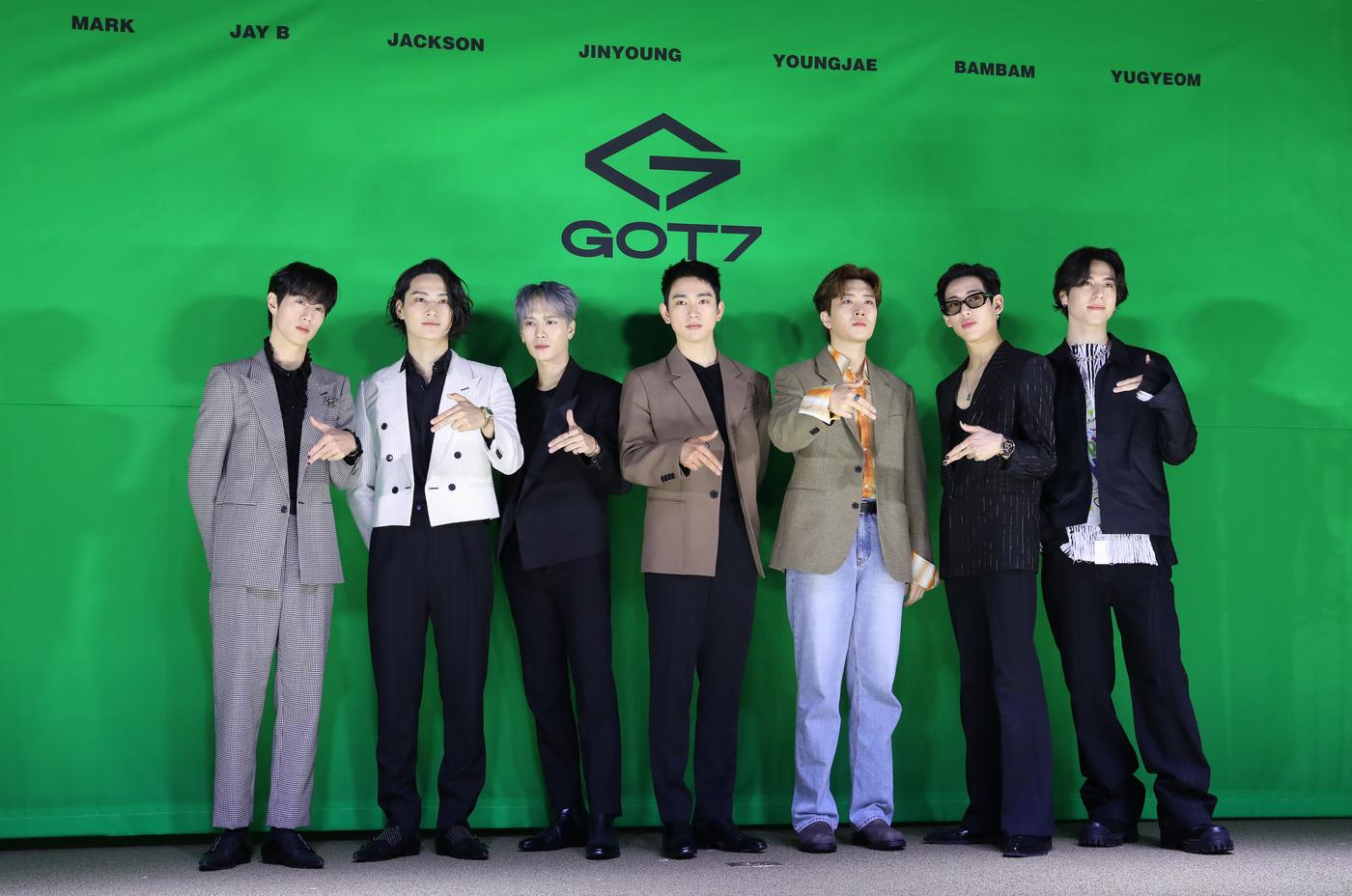 GOT7前次回歸要追溯到2022年。(圖/news1提供)