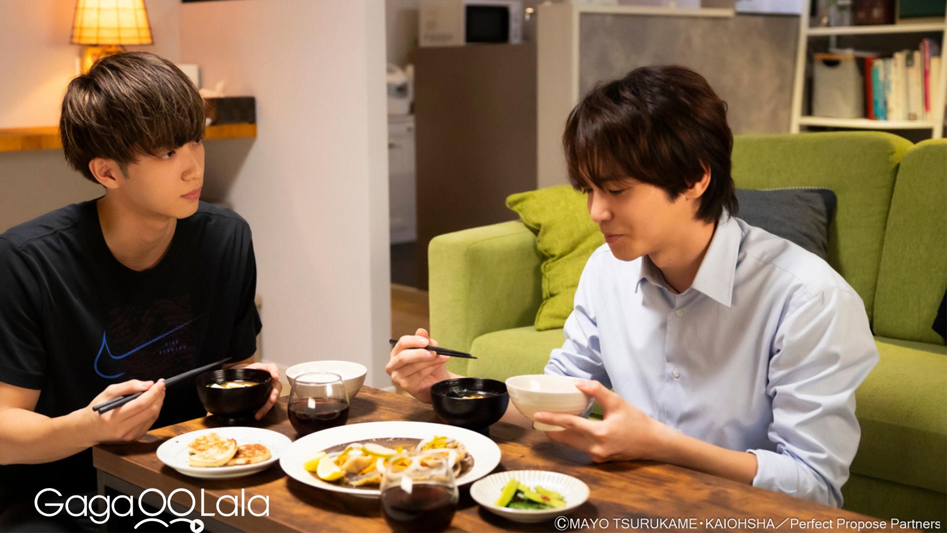 《Perfect Propose》由金子隼也(右),野村康太(左)配對組CP。(圖/GagaOOLala提供)