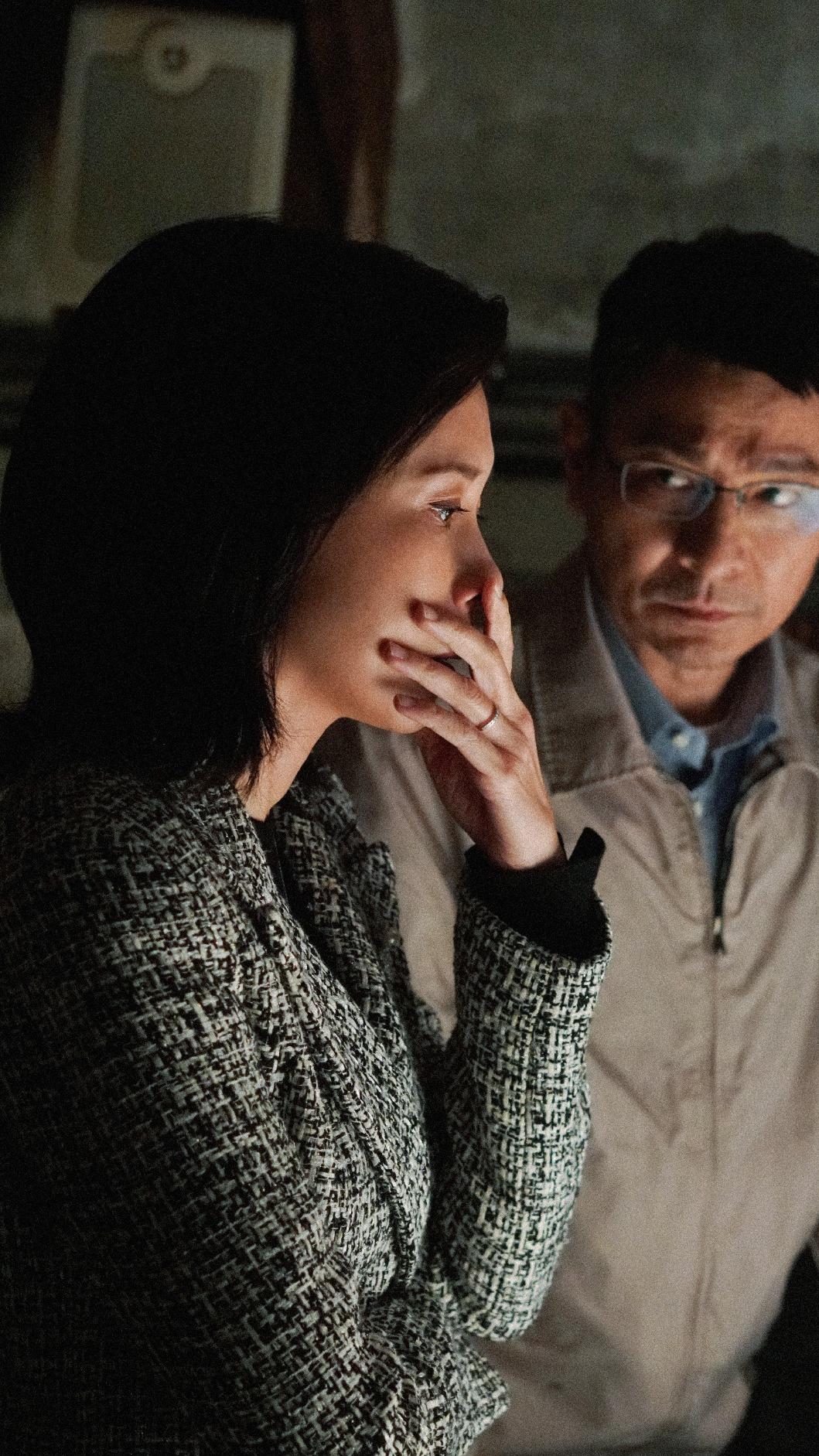 莫文蔚、劉德華在《焚城》中爭鋒相對。(圖/華映提供)