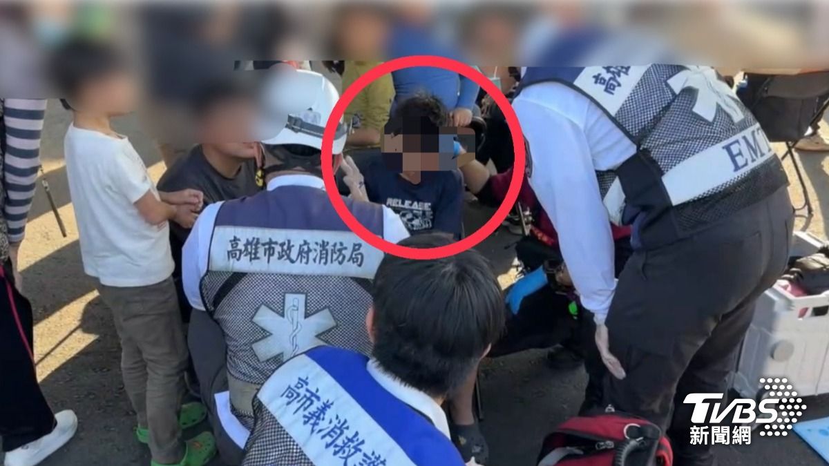 獨/高雄冬日遊樂園開幕第一天熱爆 男童「昏厥」送醫畫面曝