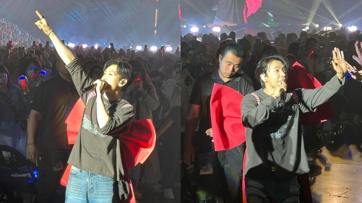 D&E高雄開唱遇地震嚇傻! 聽粉絲尖叫東海萌喊:以為我裡面沒穿