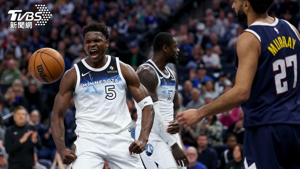 NBA/愛德華茲締新猷!三分總數「隊史第一」 率灰狼碎金塊