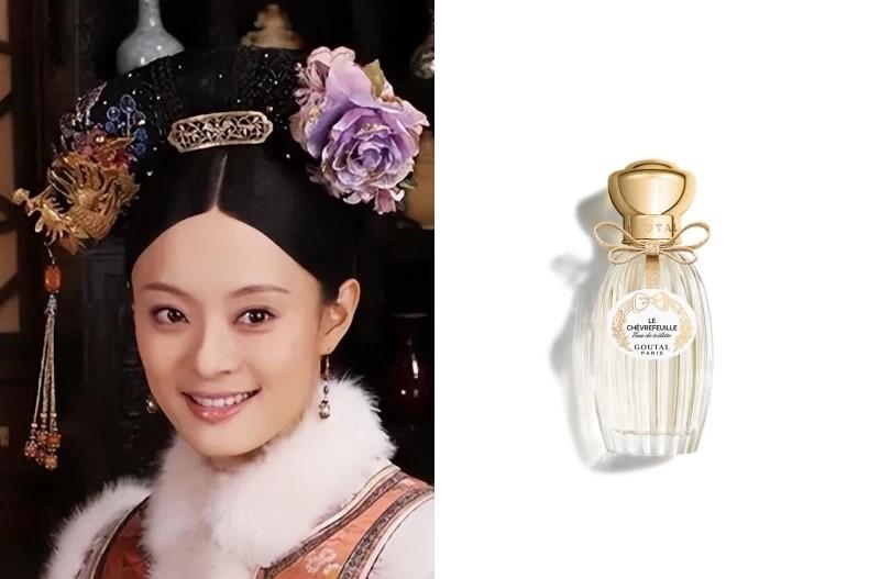 甄嬛的香水選擇:GOUTAL PARIS 忍冬之戀淡香水。(圖/翻攝自《甄環傳》戲劇畫面、GOUTAL PARIS官網)