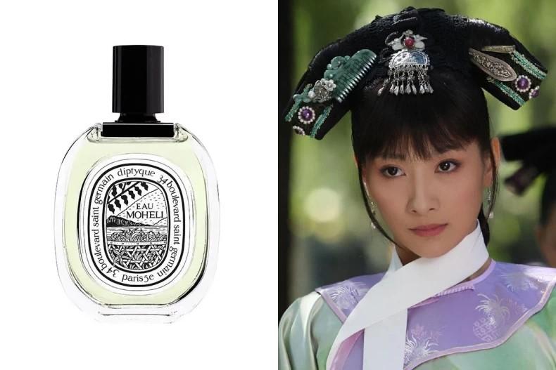 安陵容的香水選擇:Diptyque 依蘭之水淡香水。(圖/翻攝自《甄環傳》戲劇畫面、Diptyque官網)