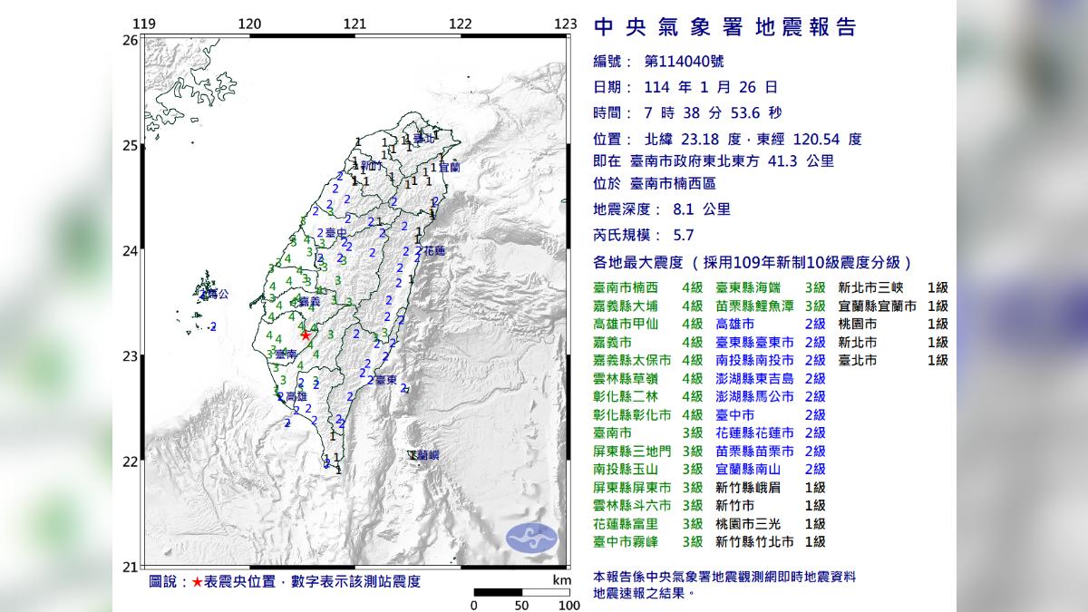 圖／中央氣象署