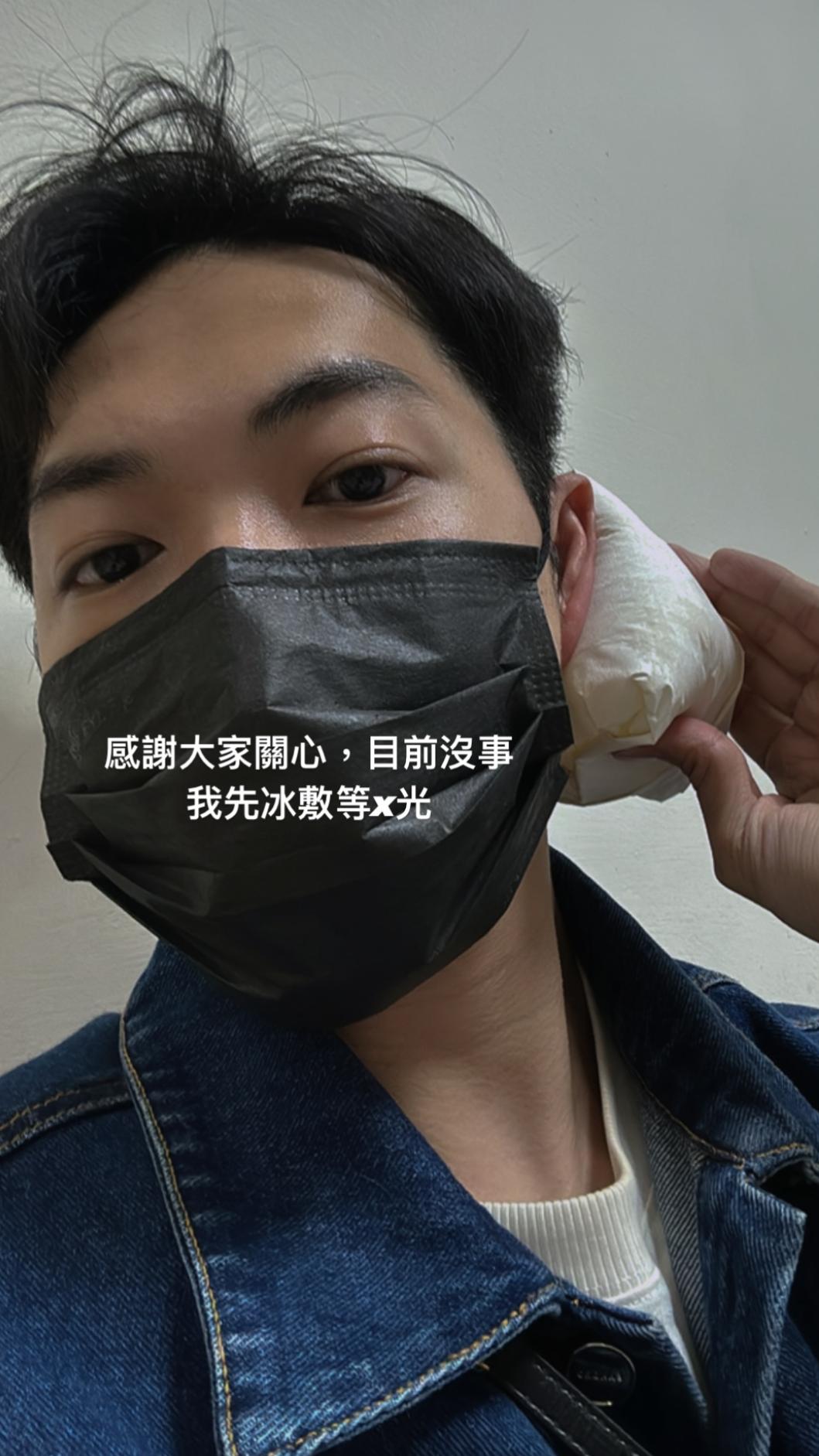林子安報平安。(圖/翻攝自林子安IG)