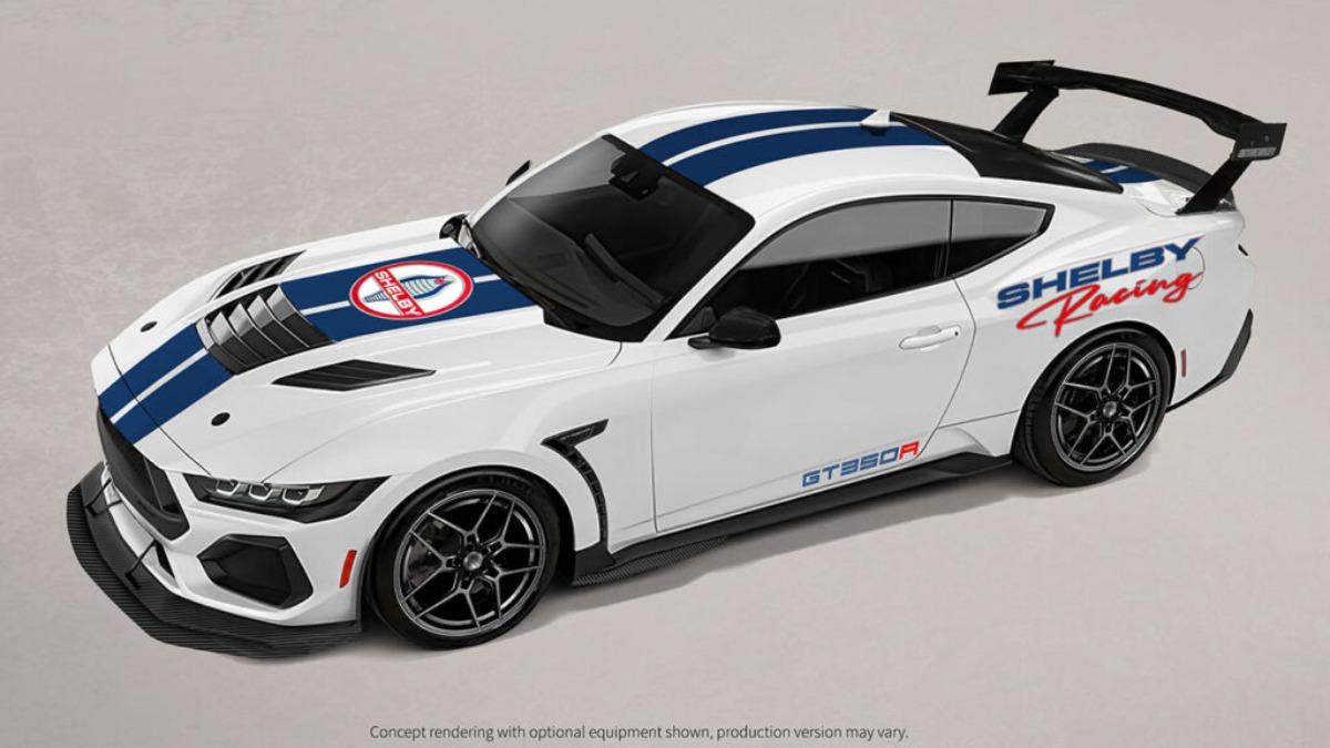 性能更強的Shelby GT350R同步登場。（圖／Shelby提供）