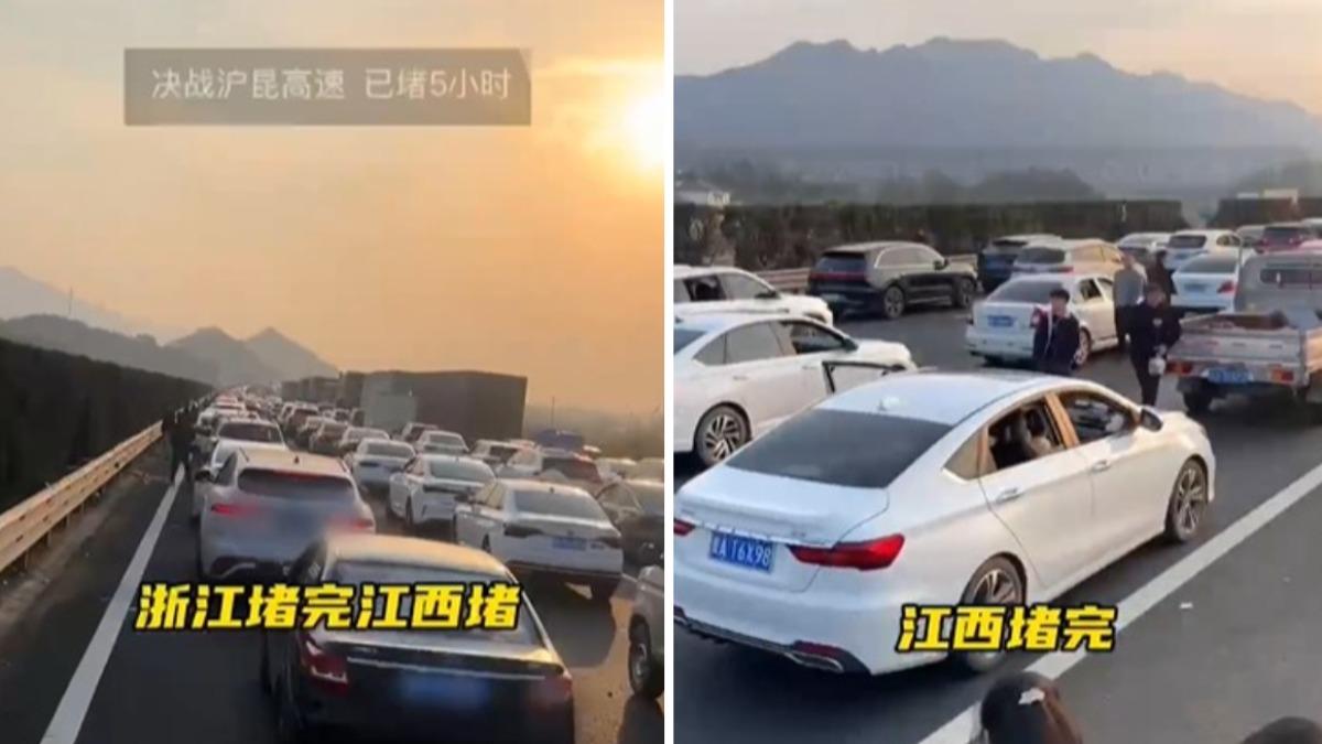 陸春運車流達72億!塞車5小時起跳 電動車充電被坑3倍價