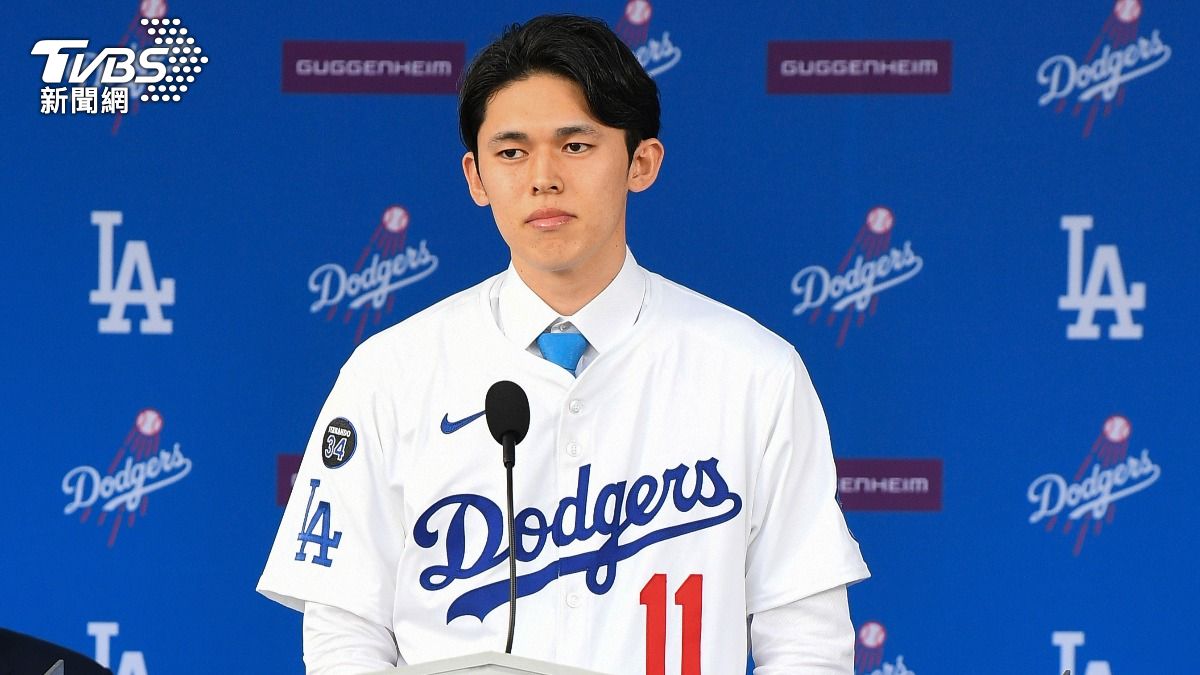 洛杉磯道奇日前簽下日籍投手佐佐木朗希。（圖／達志影像美聯社）