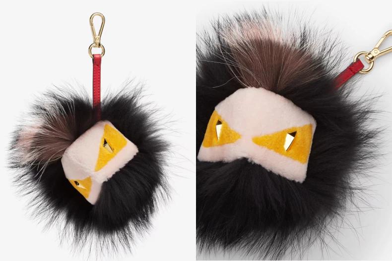 FENDI Eyes吊飾。(圖/翻攝自FENDI官網)