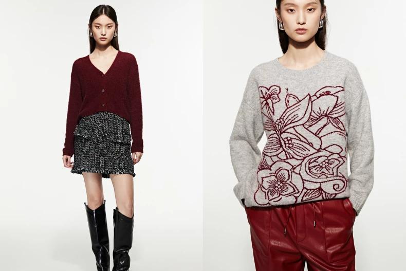 H&M 2025新春女裝系列以現代浪漫主義為基調。(圖/H&M)