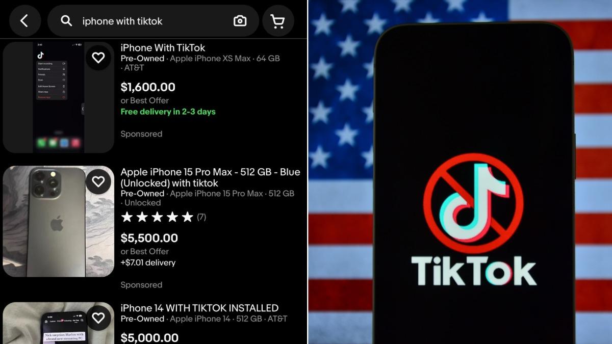 美無法下載TikTok引亂象 「有裝APP iPhone16」拍賣喊破百萬