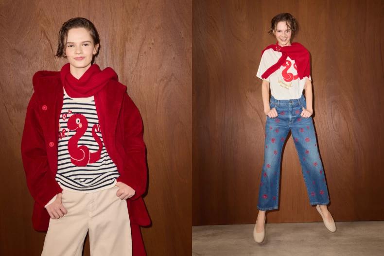 Weekend Max Mara 推出農曆新年系列。(圖/Weekend Max Mara蛇年系列)