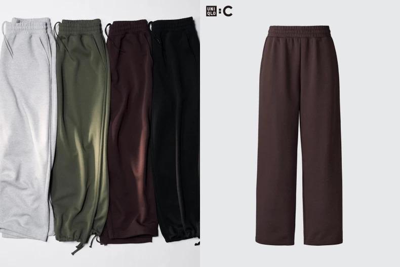 UNIQLO 男女適穿休閒寬褲 。(圖/UNIQLO提供)