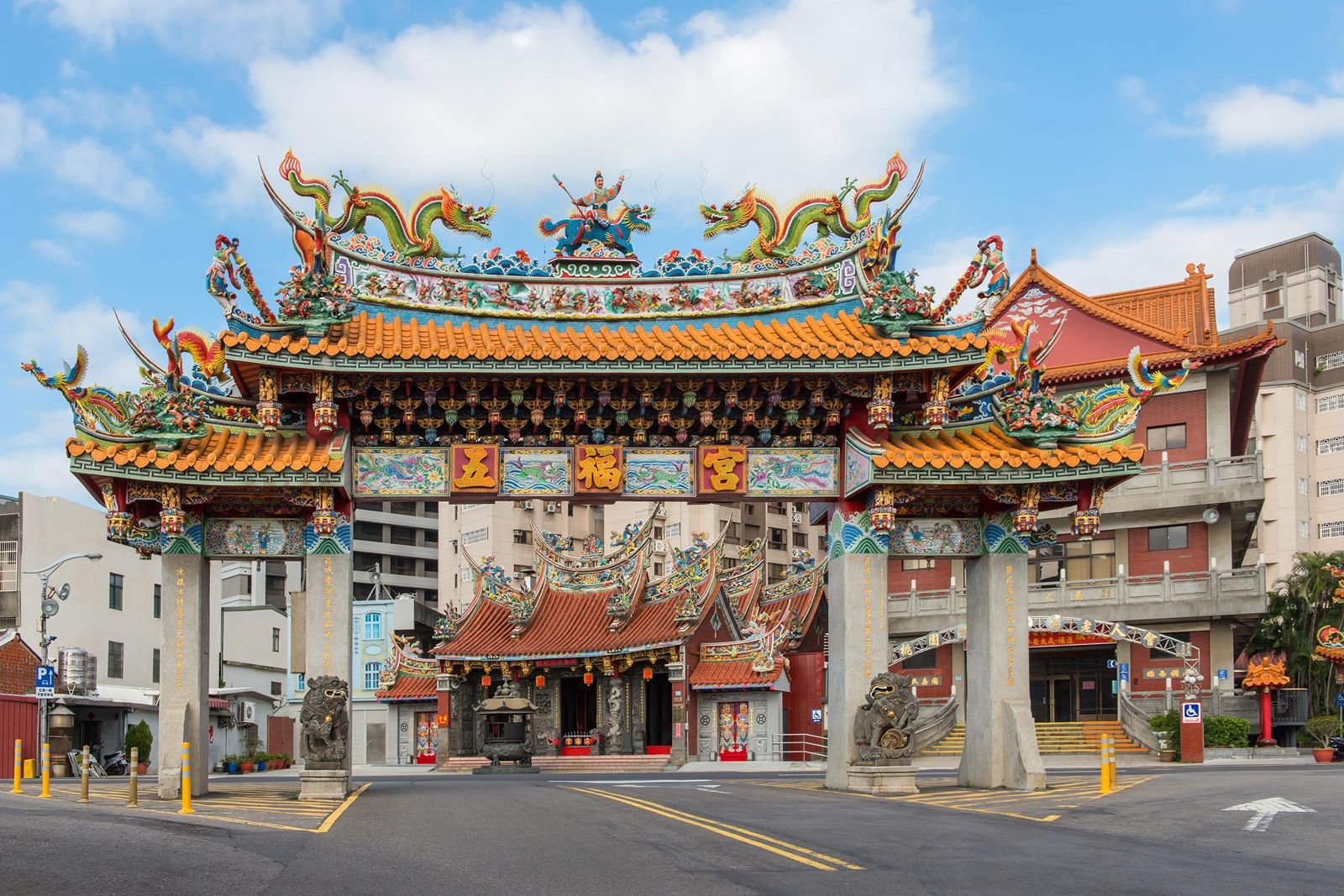 南崁五福宮每年都會發過年錢母。(圖/翻攝自南崁五福宮臉書)