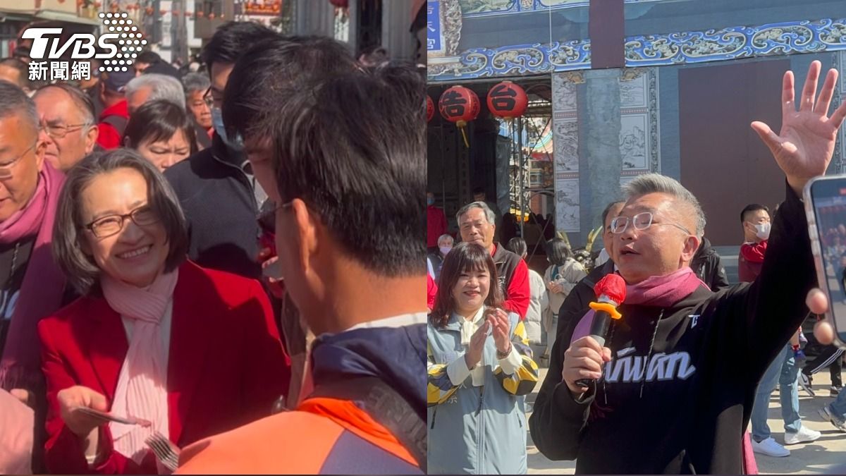 蕭美琴台中發福袋!維安超嚴「不拍不簽」 蔡其昌圓場:來跟總機拍