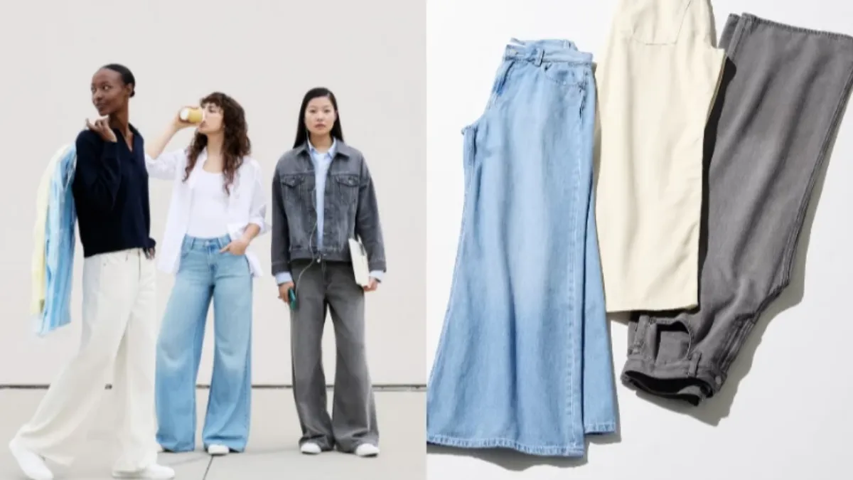 誰穿誰好看!UNIQLO必收「3牛仔寬褲」 貨號、售價一次看