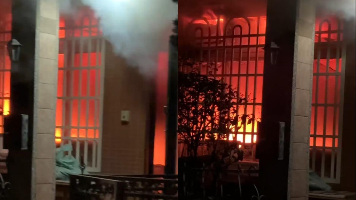 除夕夜家燒了!屋主憶驚悚瞬間:延長線「啪啪啪」燒起來