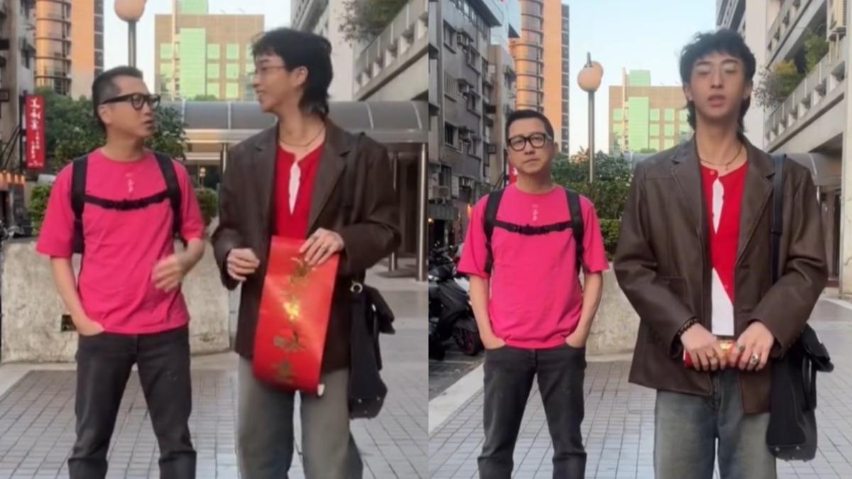 小哈利提醒爸爸哈林不要臭臉,反被嗆囉嗦。(圖/翻攝自庾恩利Threads)