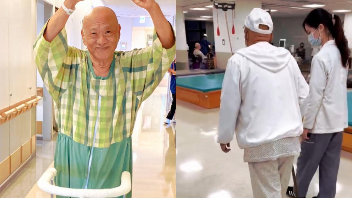 凌峰以樂觀心態對抗病魔。(圖/翻攝自凌峰大哥抖音)