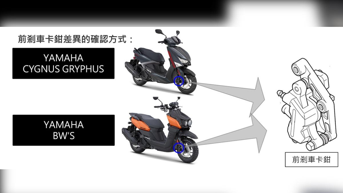 YAMAHA證實「2車型」有安全隱憂　召回8.1萬台機車檢修