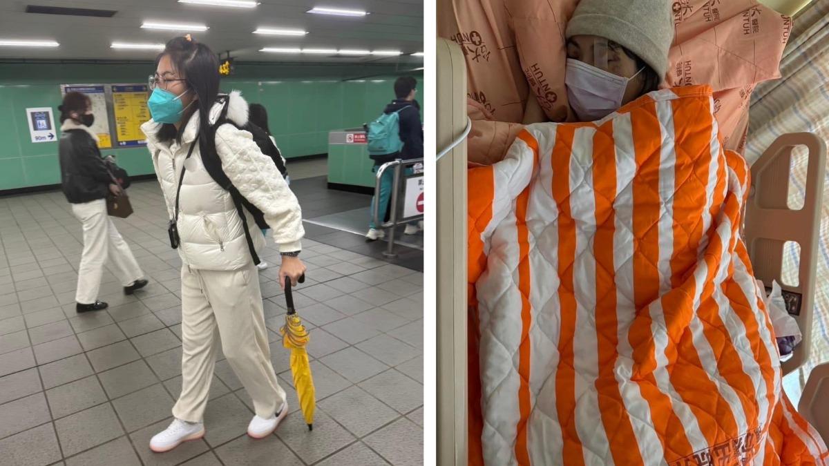 美女議員車禍2個月「仍看不見」拄傘當拐杖 回雲林過年許這心願
