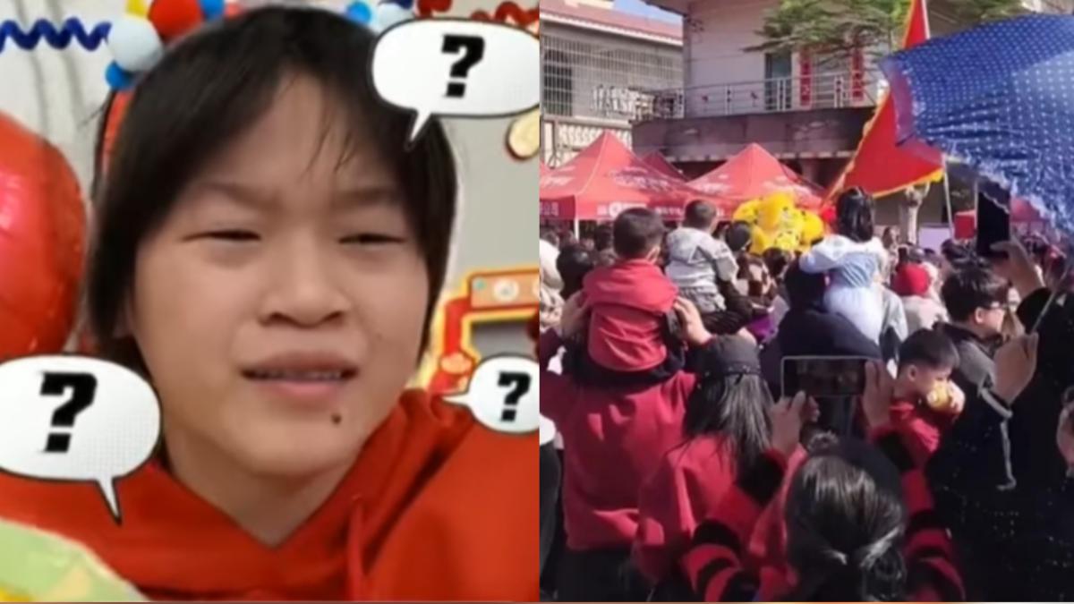 全紅嬋回廣東老家過年被粉絲圍堵　架圍欄急喊「理智點」