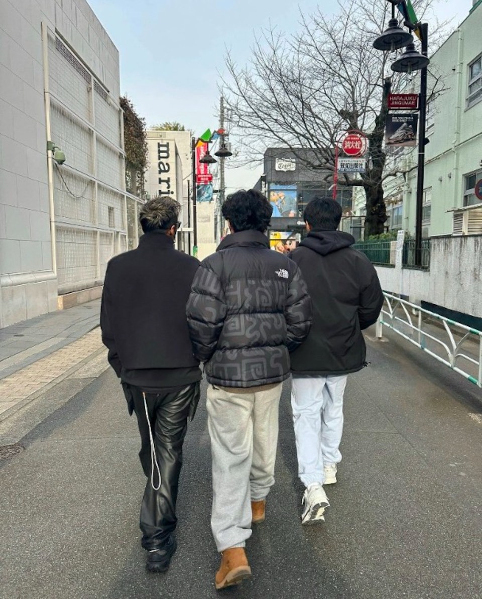 謝霆鋒攜2子旅遊滑雪。(圖/翻攝自謝霆鋒IG)