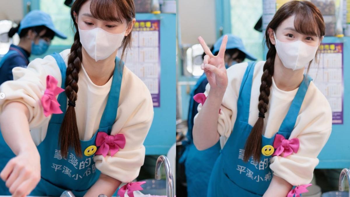 餐廳驚見啦啦隊女神！短今變洗碗妹　過年洗9小時碗累爆