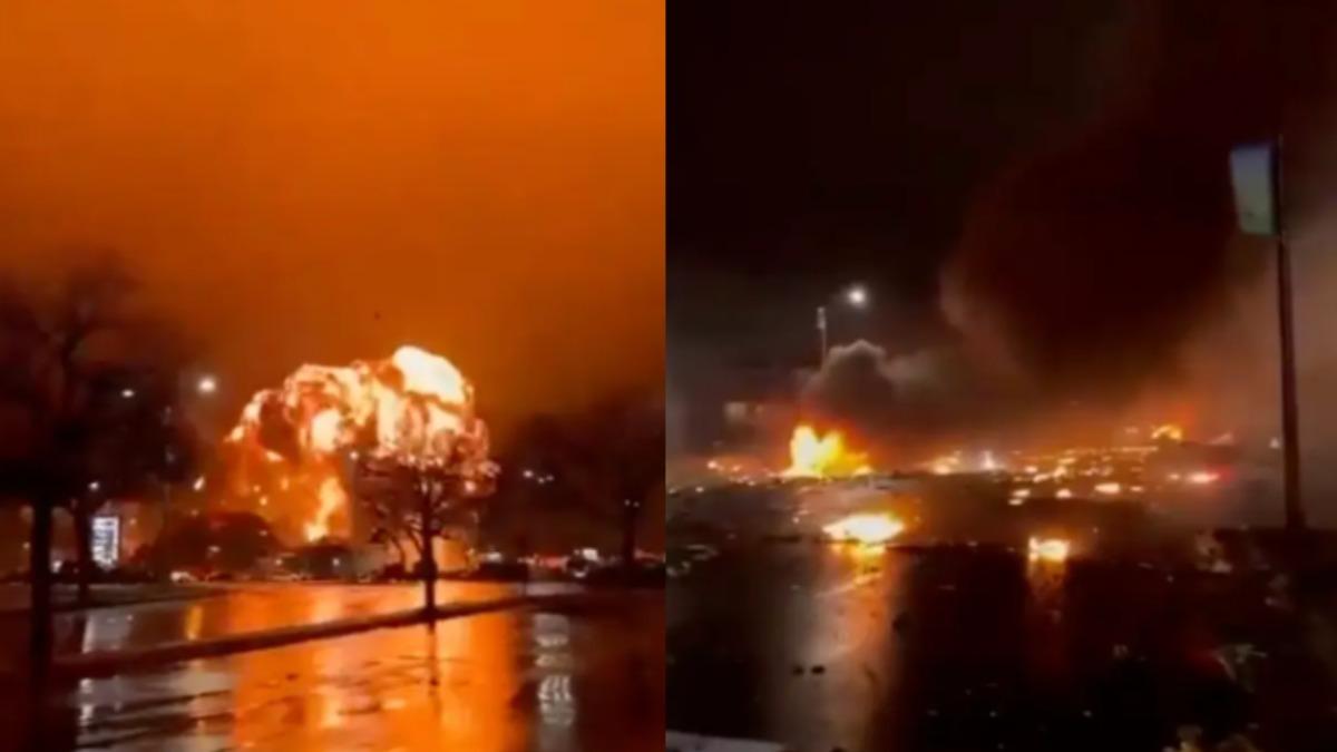 美國又空難!費城飛機商場附近墜毀傳6死 恐怖爆炸畫面曝