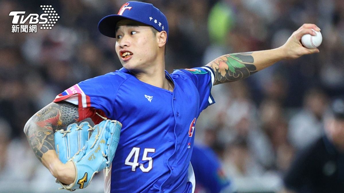 林昱珉在世界棒球12強賽表現亮眼。(圖/達志影像美聯社)