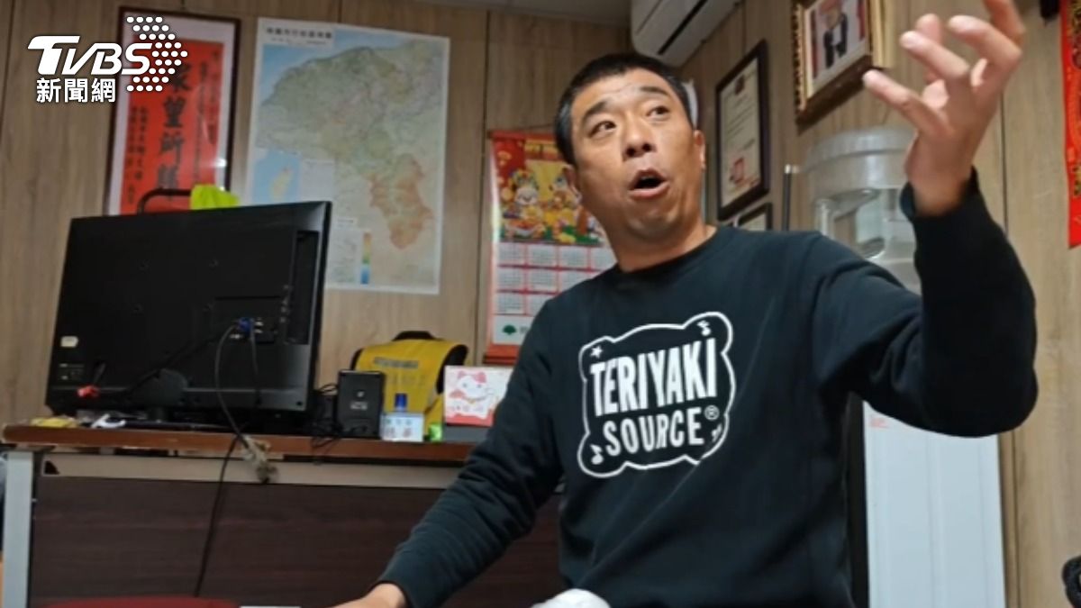 平鎮區東安里里長徐德華。（圖／TVBS）