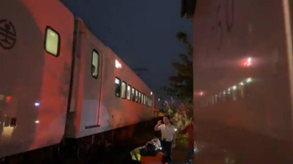 花蓮單車男闖平交道遭自強號撞 傷重送醫「搶救無效」