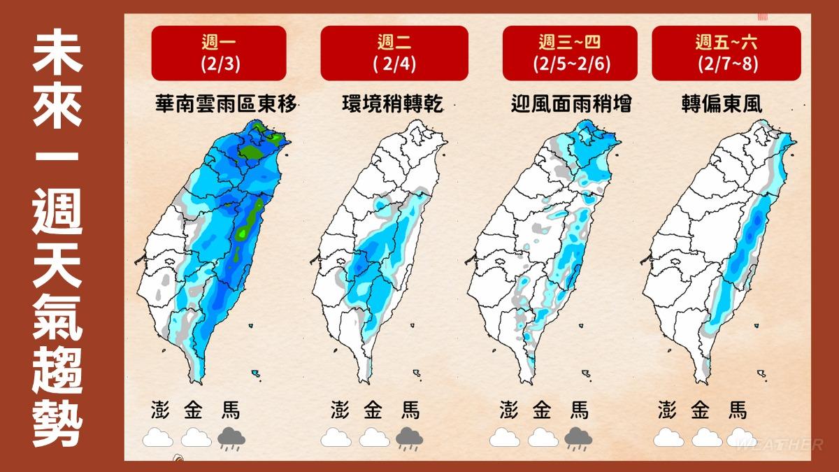 天氣/開工日迎強冷氣團!連凍4天「低溫探8度」 這天起回暖