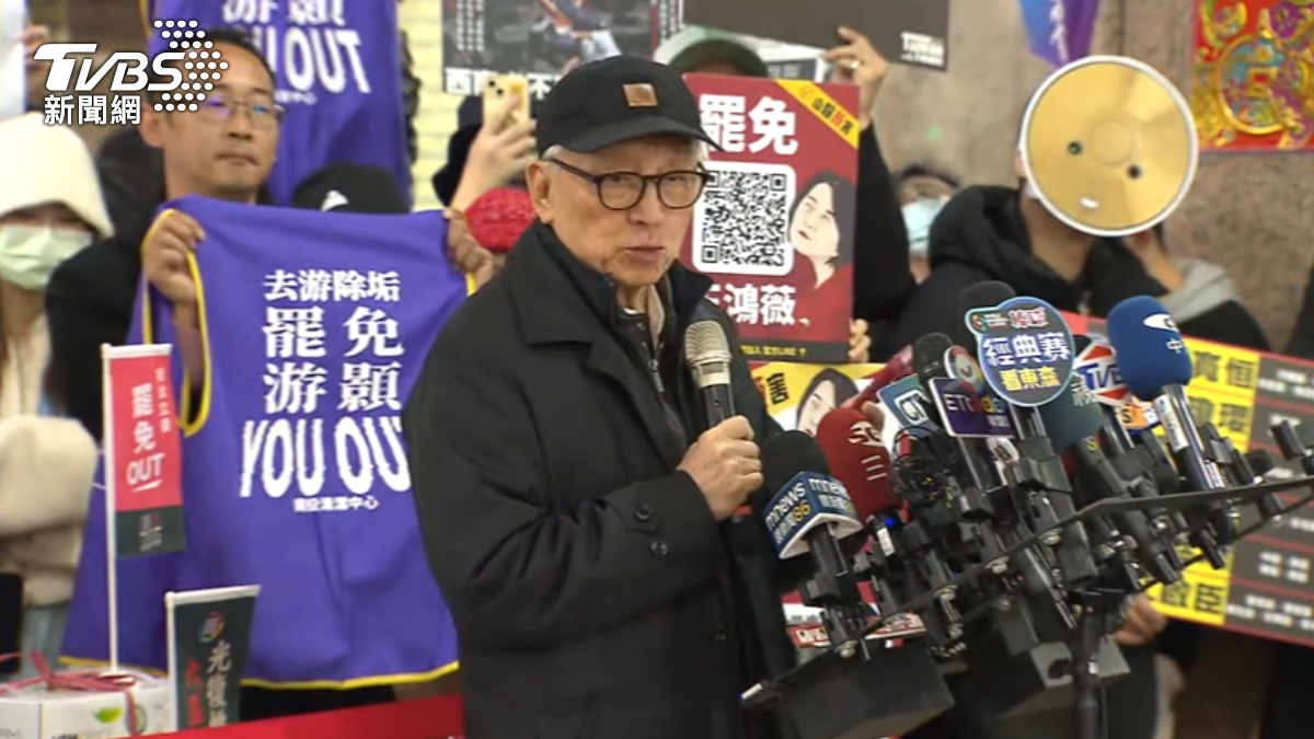 領銜罷免徐巧芯 蔡正元曝曹興誠當年1招「罷免張忠謀」奪聯電董座