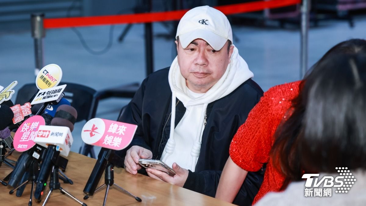 董至成談到大S才傳訊拜年。(圖/趙世平攝)