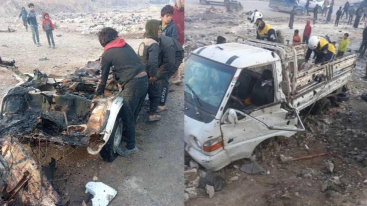 敘利亞北部汽車炸彈爆炸!至少15死15傷 驚悚畫面曝