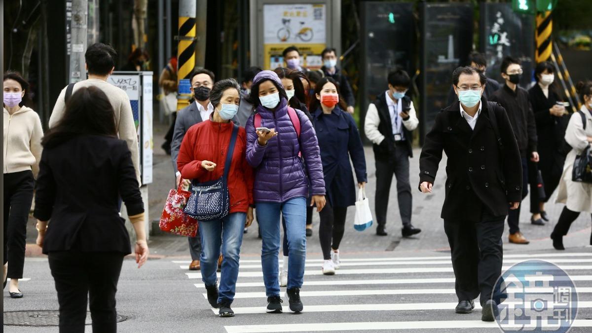 明天北台灣低溫落在9至11度，其他地區低溫則為10至14度。（示意圖，本刊資料照）