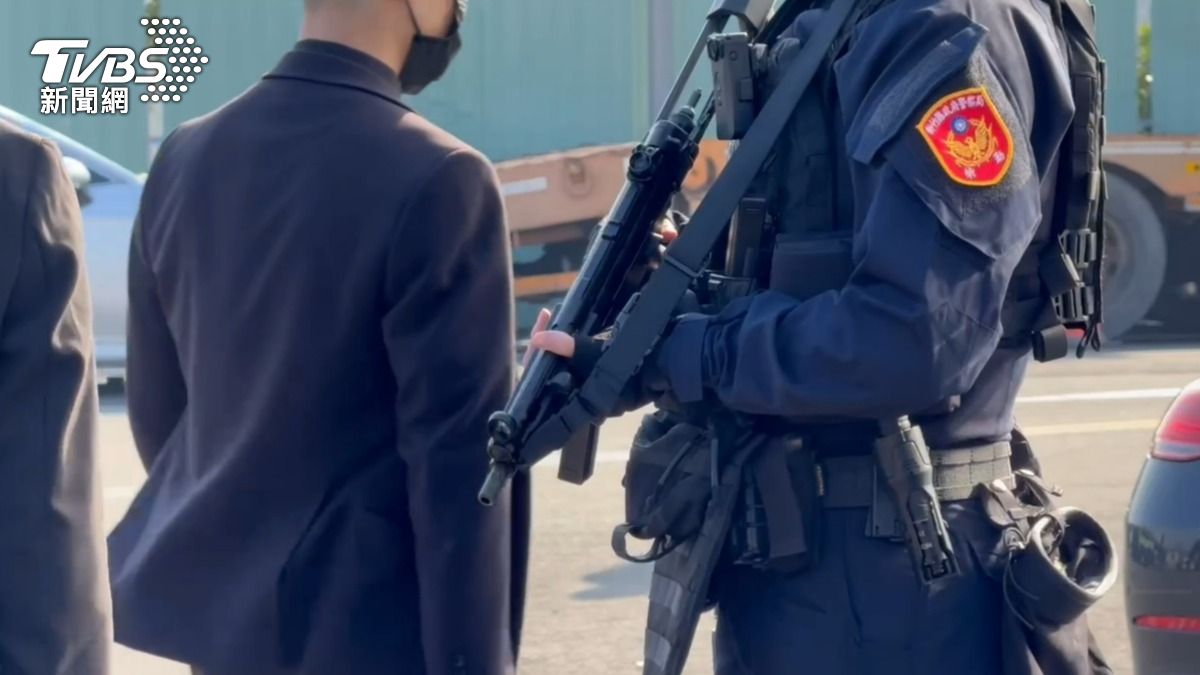 警方動員150名警力。（圖／TVBS）