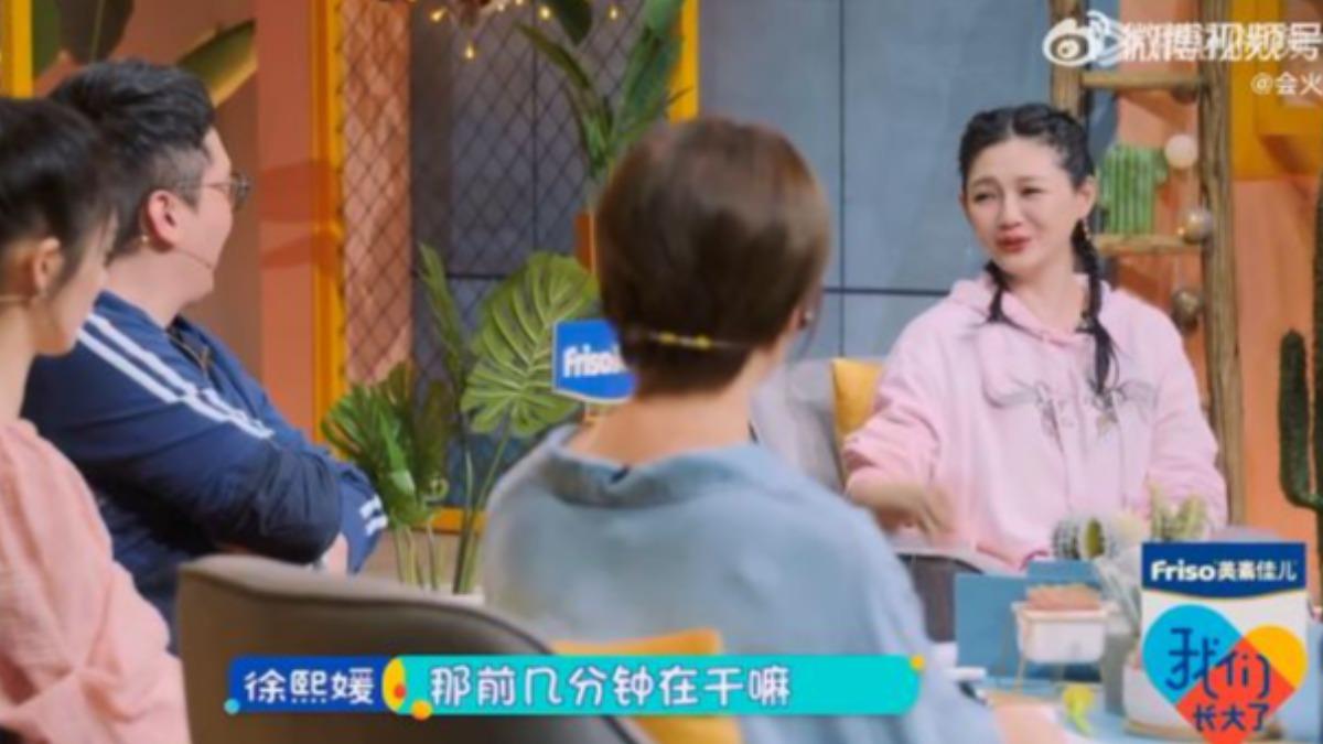 大S跟小S約定好最後幾分鐘都要在。(圖/翻攝自微博)