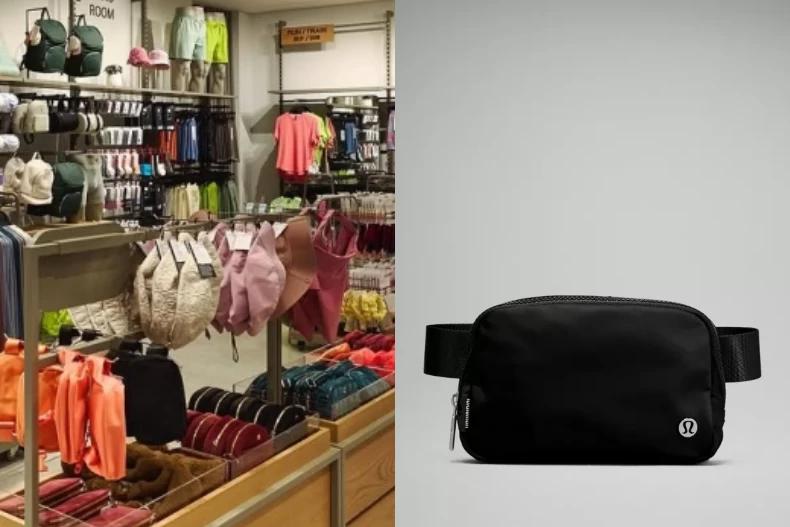 lululemon Everywhere 腰包。(圖/翻攝自lululemon IG)