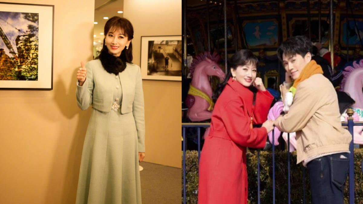 71歲趙雅芝曬影片拜年!兒「神似車銀優」 網驚呼:不像38