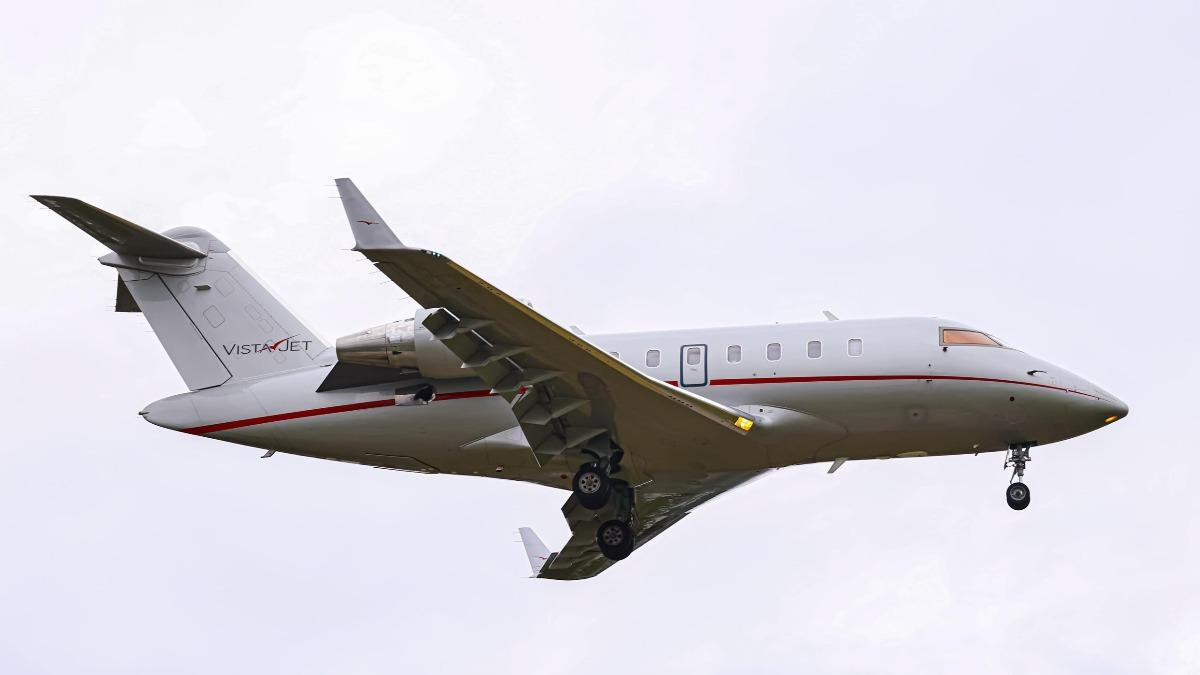 VistaJet私人飛機,單趟1小時就需數十萬台幣。(圖/李其謙 授權提供)