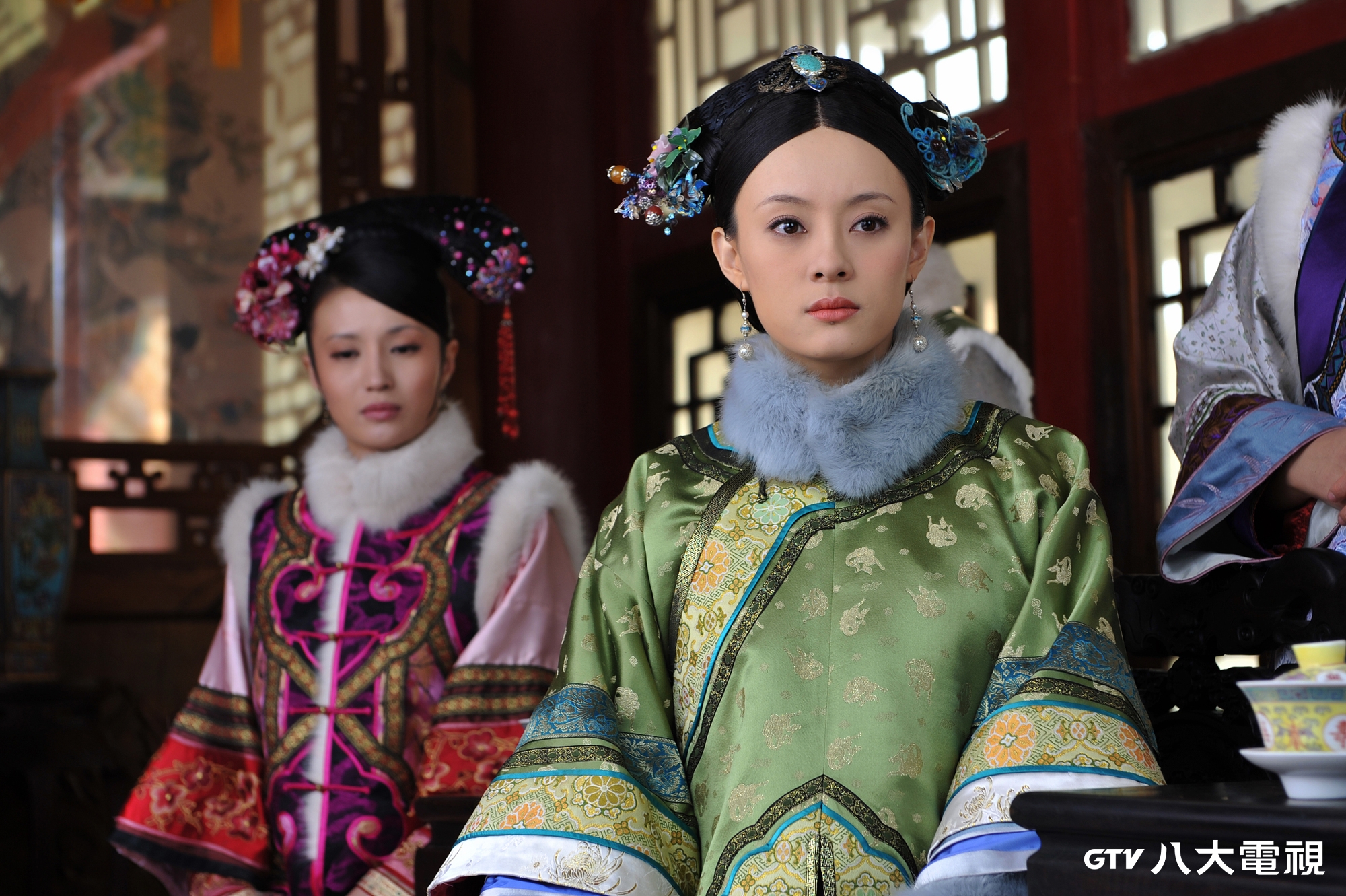 《後宮甄嬛傳》將一路播到2/17。(圖/八大提供)