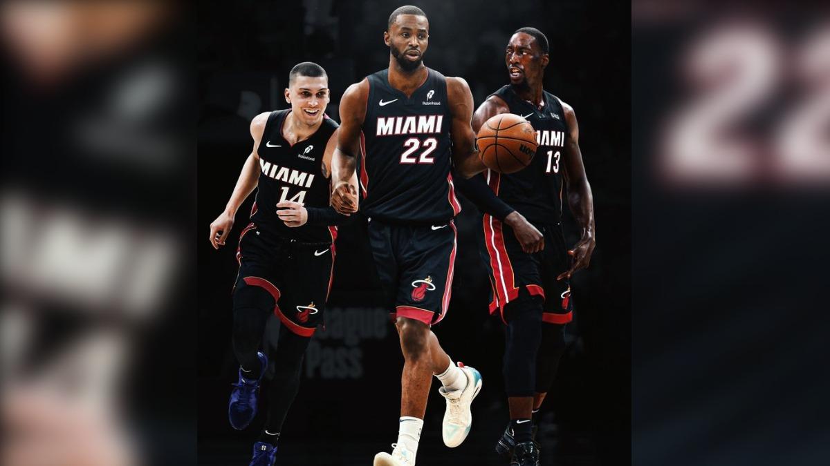 熱火新陣容。(圖/翻攝自 X@bballforever)