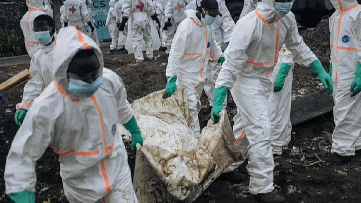 聯合國表示這場衝突中有至少2900人喪命，其中有2000具屍體被埋葬，另有900具屍體仍在果瑪的太平間中。（圖／翻攝自X@RaphySantiag）